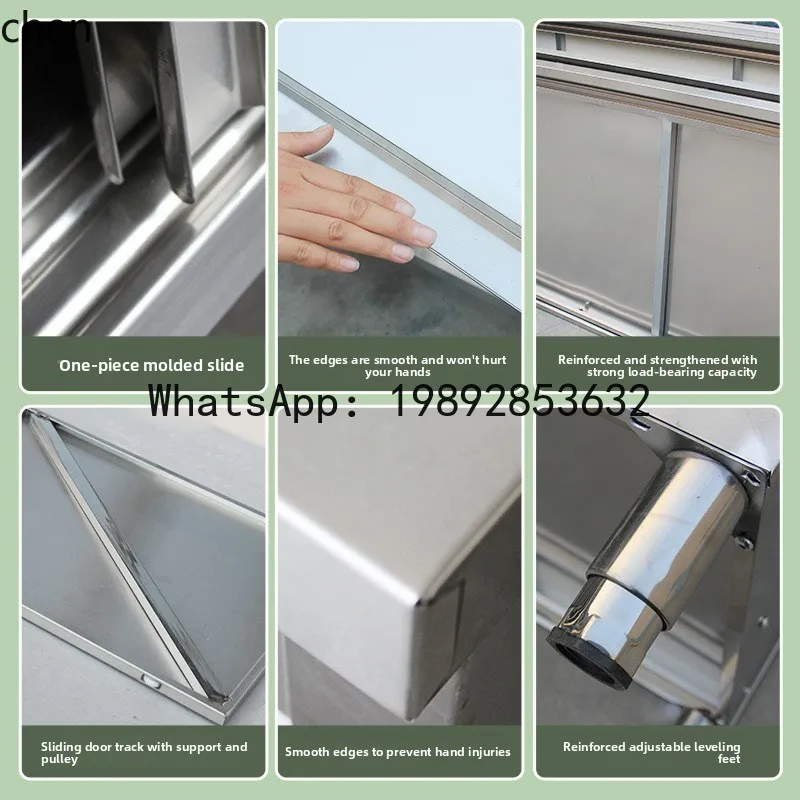 H29- RVS werkblad met schuifde - Commercial Kitchen Worktops recensie en prijs